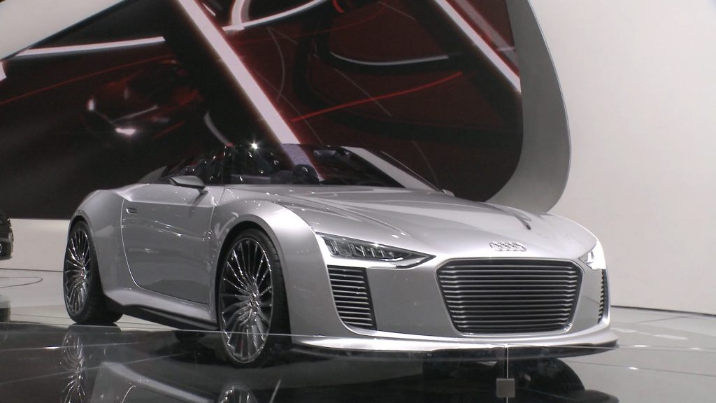 Audi e-tron spyder Concept car