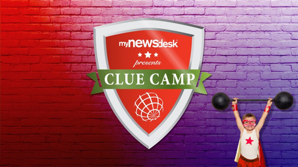 Logo Animationen für Clue Camp Event von mynewsdesk